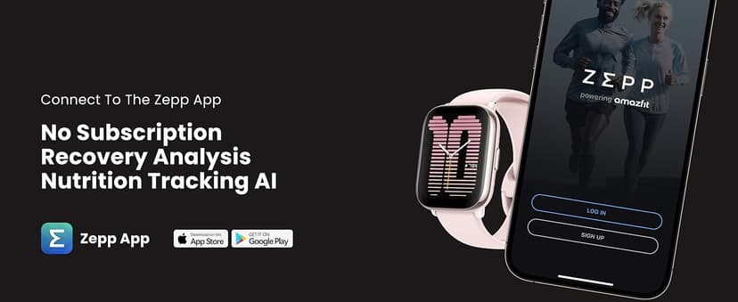 Amazfit Active Smart Watch 42mm, AI Fitness Tracker & Sleep Coach, GPS, Amazon Alexa Built-in, Bluetooth, 14-Day Battery, 120+ Sports Modes, Android & iPhone, Petal Pink