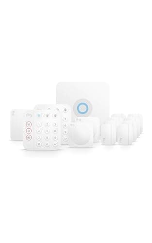 Ring Alarm 14-Piece Kit (newest model), Wireless smart home or business security system, expandable, easy setup, Mobile App Control, 24/7 Professional Monitoring, Alexa Compatible