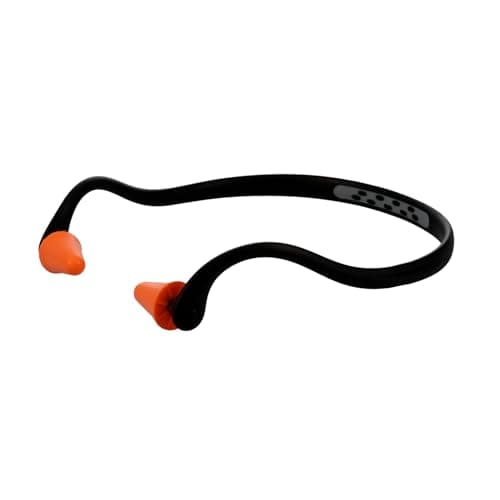 Walker's Pro-Tek Earplug Band 25dB NRR Passive Hearing Protection Shooting Hunting Soft Adaptable Foam Plugs w/Comfortable Neckband, Extra Pair of Ear Tips Included
