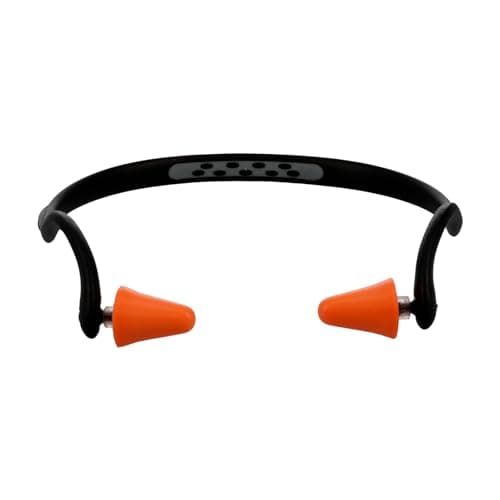 Walker's Pro-Tek Earplug Band 25dB NRR Passive Hearing Protection Shooting Hunting Soft Adaptable Foam Plugs w/Comfortable Neckband, Extra Pair of Ear Tips Included