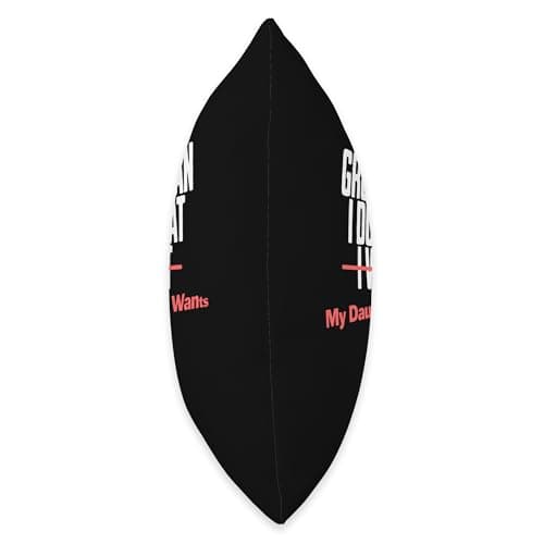 Funny Dad Saying I’m a Grown Man I Do What My Daughter Wants Throw Pillow