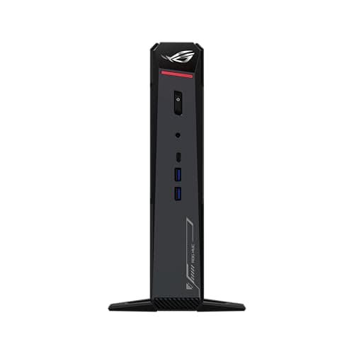 ROG NUC (2025) Gaming Mini PC with Intel® Core™ Ultra 7 (Series 2) ARL-HX CPU, NVIDIA® GeForce RTX™ 5060 MobileGPU, 32GB DDR5 RAM, 1TB NVMe SSD, Thunderbolt™ 4, Triple-Fan Cooling, and ARGB Lighting