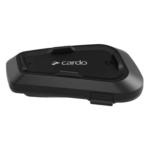 Cardo Systems Spirit Motorcycle Bluetooth Communication Headset - Black, Dual Pack