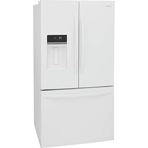 Frigidaire FRFS2823A 36 Inch Wide 27.8 Cu. Ft. French Door Refrigerator with External Ice and Water Dispenser - White