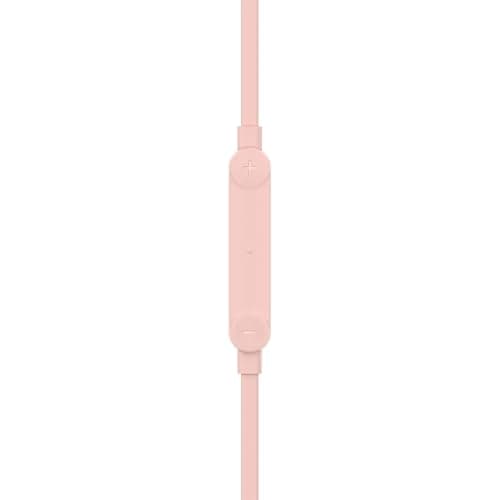 Belkin SoundForm USB-C Wired Earbuds, In-Ear Wired Earphones with Microphone - Wired Earbuds for iPhone 16/15, iPad Mini, Galaxy S24, Android & More - Pink