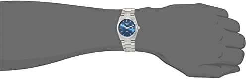 Tissot Men's PRX 316L Stainless Steel Case Dress Watch Grey T1374101104100