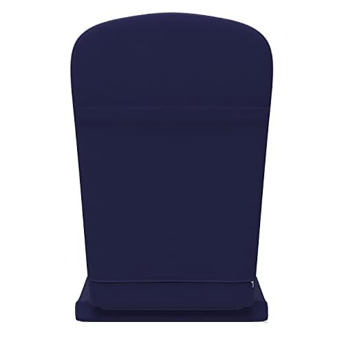 Flash Furniture Charlestown Set of 2 Adirondack Chair Cushions - Blue Fabric Cushions - 2" Thick Padding - Indoor/Outdoor - Patio Chair Replacement Cushions