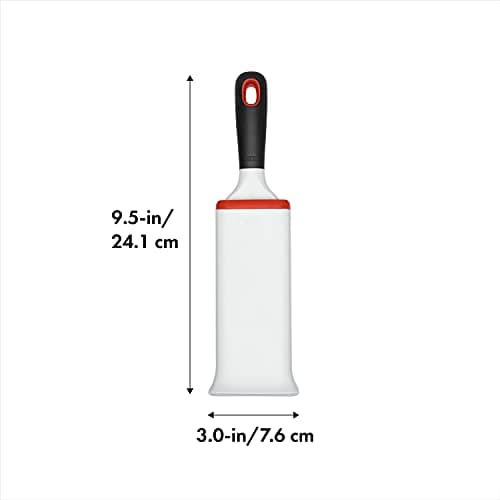 OXO Good Grips Furlifter Pet Garment Brush Hair Remover for Clothing, White, Garment Brush