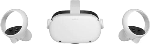 Oculus Quest 2 256GB Advanced All-in-One Virtual Reality VR Headset Set, White (Renewed)