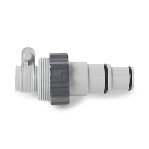 Intex 28685E 47 Inch x 47 Inch Solar Pool Water Heater Mat for 8,000 Gallon Above Ground Swimming Pool with Hose Attachment and Adaptors, Black