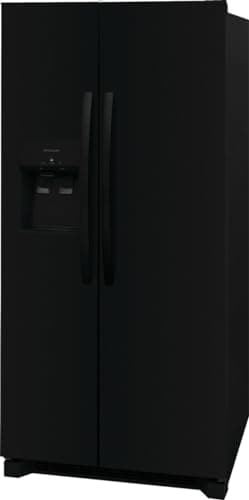 Frigidaire 22.3 cu. ft. 33 in. Side by Side Refrigerator in White, Standard Depth FRSS2323AW