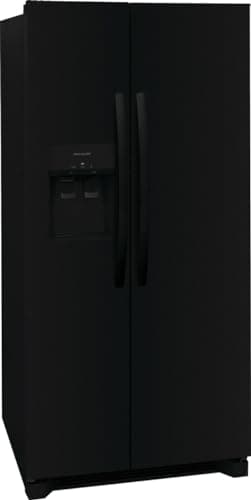 Frigidaire 22.3 cu. ft. 33 in. Side by Side Refrigerator in White, Standard Depth FRSS2323AW