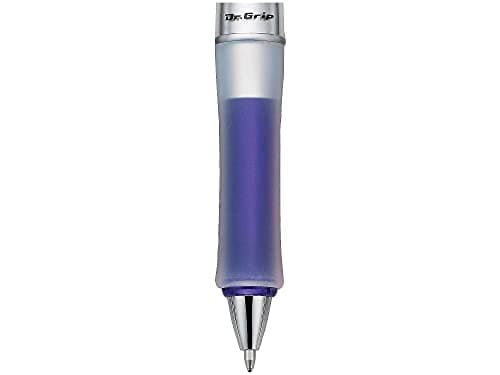 PILOT Dr. Grip Center of Gravity Refillable & Retractable Ballpoint Pen, Medium Point, Black, Single Pen- Ideal for School, Journaling & Office Writing