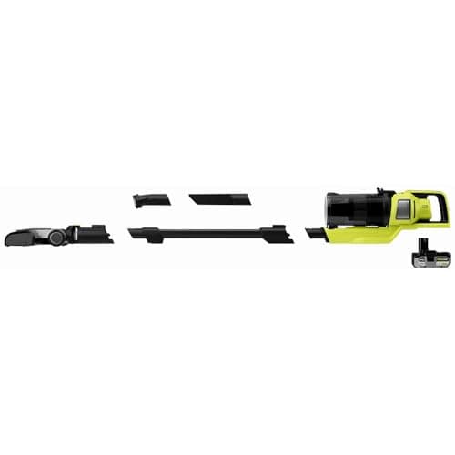 RYOBI 18V ONE+ HP Cordless Brushless Pet Stick Vacuum Kit (Renewed)