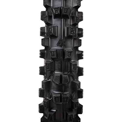 Tusk EMEX T-45® Front & Rear Tire Set 90/100x21 & 110/100x18 – Intermediate/Hard Terrain Knobby Off-Road Dirt Bike Tires for Motocross, Trail, and Enduro Riding