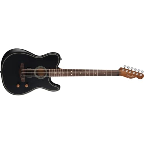 Fender Acoustasonic Standard Telecaster Acoustic-electric Guitar - Black