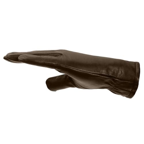 Pratt and Hart Broadway Women’s Leather Gloves with Thinsulate Lining (Sheepskin) Great for Winter Outings, Driving or Skiing