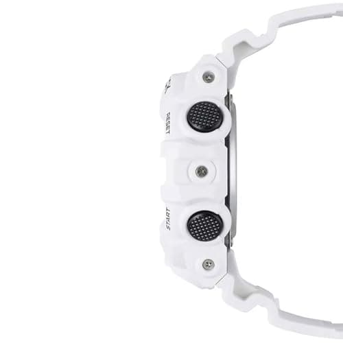 Casio Men's 'G Shock' Quartz Resin Casual Watch, Color:White (Model: GA-700-7ACR)