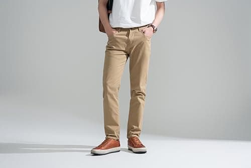 Jousen Men's Shoes Leather Casual Shoes for Men Fashion Sneakers Business Casual Dress Shoes