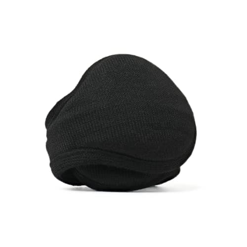 180s Men's Merino Wool Behind-the-Head Winter Ear Warmers | Premium Adjustable & Foldable Earmuffs
