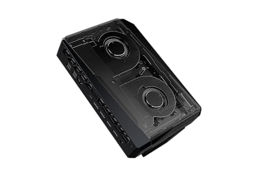 ROG NUC (2025) Gaming Mini PC with Intel® Core™ Ultra 7 (Series 2) ARL-HX CPU, NVIDIA® GeForce RTX™ 5060 MobileGPU, 32GB DDR5 RAM, 1TB NVMe SSD, Thunderbolt™ 4, Triple-Fan Cooling, and ARGB Lighting