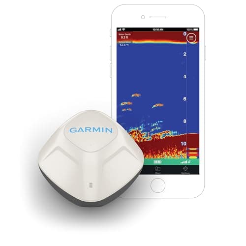 Garmin Striker Cast, Castable Sonar, Pair with Mobile Device and Cast from Anywhere, Reel in to Locate and Display Fish on Smartphone or Tablet (010-02246-00)