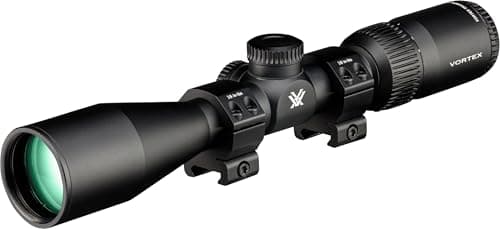 Vortex Triumph HD 3-9x40 Second Focal Plane, 1-inch Tube Riflescope Kit - Dead-Hold BDC (MOA) Reticle, 1" Hunter Rings - 0.90" Low Height, Neoprene Cover - Unlimited, Unconditional Warranty