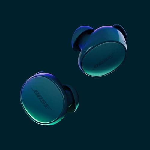 Bose QuietComfort Earbuds - True Wireless Bluetooth Earbuds with Active Noise Cancellation and Mic, USB-C Charging, IPX4 Rating, Up to 8.5 Hours of Playtime, Twilight Blue - Limited Edition Color