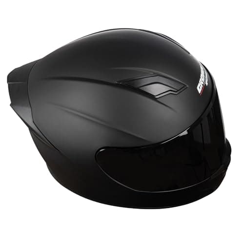 F-700 Full Face Motorcycle Helmet for Adults, DOT FMVSS 218 Certified Street Bike Helmet with Tinted Shield, Clear Replacement Visor and Removable Liner