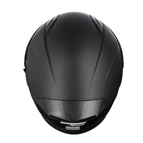 F-700 Full Face Motorcycle Helmet for Adults, DOT FMVSS 218 Certified Street Bike Helmet with Tinted Shield, Clear Replacement Visor and Removable Liner