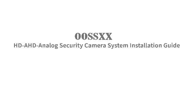 Outdoor Wired Security Camera System Home Video Surveillance Cameras Systems