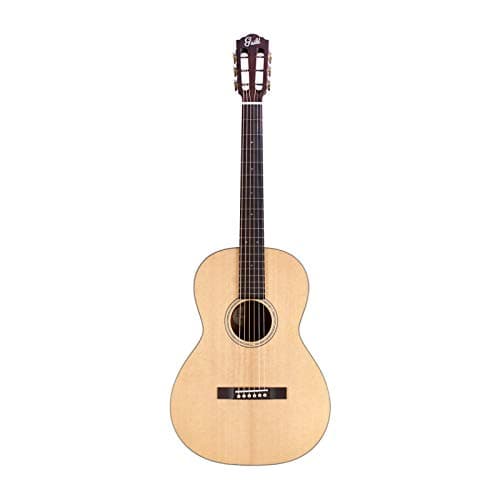 GUILD Guitars P-240 12-Fret Parlor Memoir Acoustic Guitar, Natural, Solid Top, Westerly Collection