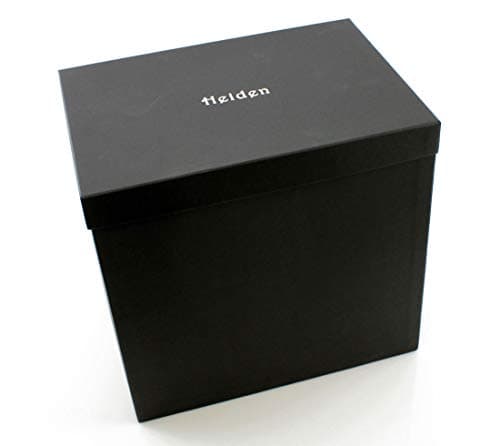 Heiden Double Watch Winder in Walnut - Automatic Watch Window for 2 Watches - Japanese Motor - Zero Magenetization - Use Batteries or Adapter Dual Watch Winder for Automatic Watches for Rolex