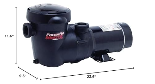Hayward W3SP15932S PowerFlo Matrix Dual-Speed Above-Ground Pool Pump, 1.5 HP