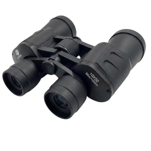 10x50 Magnification Professional High-Power Binoculars for Adults – HD Vision with 50mm Objective Lens, K9 Prism, Durable Design for Bird Watching, Hunting, Stargazing, Sports & Outdoor