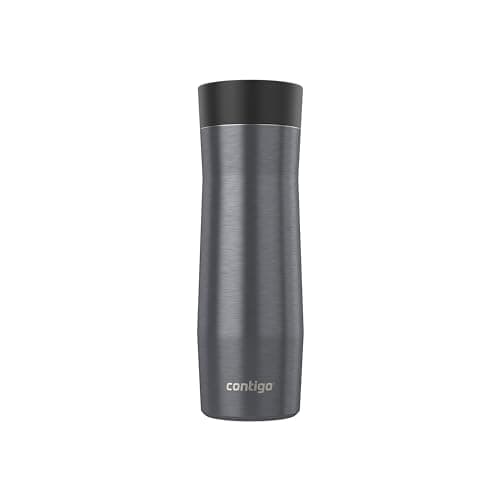 Contigo AUTOSEAL West Loop Vacuum-Insulated Stainless Steel Travel Mug with Easy-Clean Lid 20 oz Sake