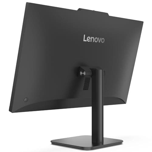 Lenovo 24 All-in-One Desktop Computer for Home Office, 16GB DDR4 RAM, 512GB PCIe SSD, Intel Processor, 23.8" FHD AIO, WiFi 6, BT 5.2, RJ-45, HDMI, Keyboard and Mouse, Ebony‌ Black, Windows 11 Home