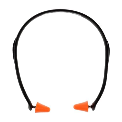 Walker's Pro-Tek Earplug Band 25dB NRR Passive Hearing Protection Shooting Hunting Soft Adaptable Foam Plugs w/Comfortable Neckband, Extra Pair of Ear Tips Included