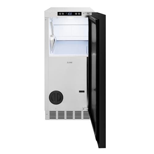 ZLINE 15 in. Touchstone Gourmet Ice Maker with Drain Pump and Panel Ready Door (IGMDP-15)