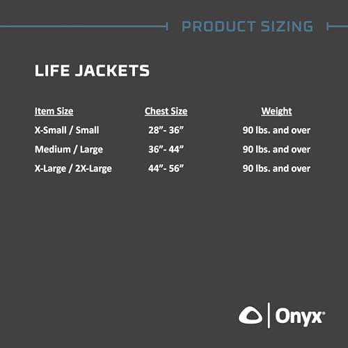 Onyx U.S. Coast Guard and Transport Canada Approved MoveVent Dynamic Paddle Vest for Adults for Kayaking, Canoeing, Stand Up Paddleboarding
