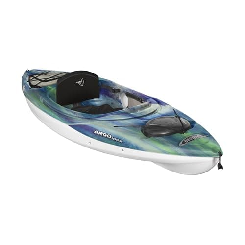 Pelican Argo 100X EXO - Recreational Sit in Kayak - Lightweight Patented Ram-X™ Material - Ergobreeze™ Seating System - 10 ft
