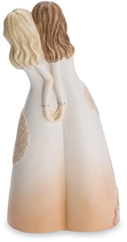 Pavilion Gift Company 19110 Forever Friends Figurine, 5-1/2", White, Rose