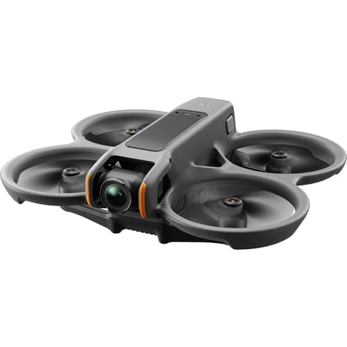DJI Avata 2 FPV Drone with 3-Battery Fly More Combo, 4K Video, 128GB Memory, Landing Pad, 2 Year Warranty, Gray, Beginner to Advanced