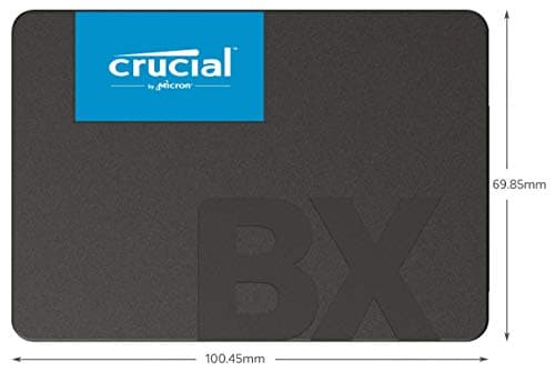 Crucial BX500 1TB 3D NAND SATA 2.5-Inch Internal SSD, up to 540MB/s - CT1000BX500SSD1, Solid State Drive