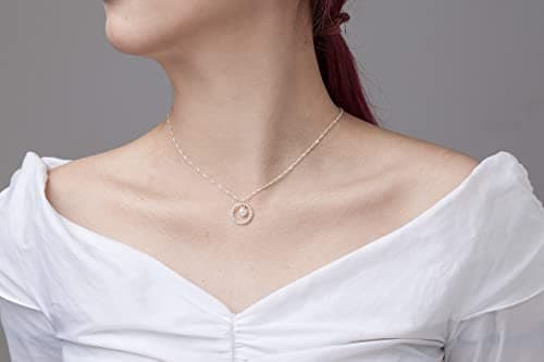 Burning Love Mother in Law Necklace Mom Gifts Mother Daughter Necklace Sterling Silver Circle Necklaces for Mother in Law Gifts Christmas Holiday Jewelry