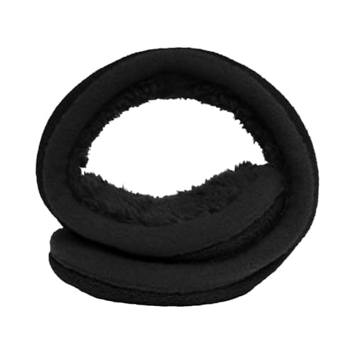 Timberland Men’s Foldable Tree Logo Ear Muffs - One Size, Soft Inner Cushion for Warmth, Easy to Carry, Cold Weather Fit