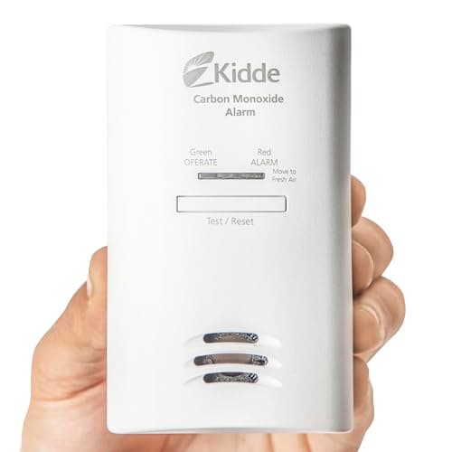Kidde Carbon Monoxide Detector, Plug-in Carbon Monoxide Detector with AA Battery Backup, 85 dB Alarm, LED Status Light Indicators, 3rd Edition