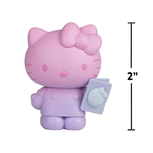Jazwares Hello Kitty and Friends Ombre Tropical Party, 2” Figure 8-Pack - Removable Accessories - Officially Licensed Sanrio Product from Ages 6+ B0D4XHG8K9