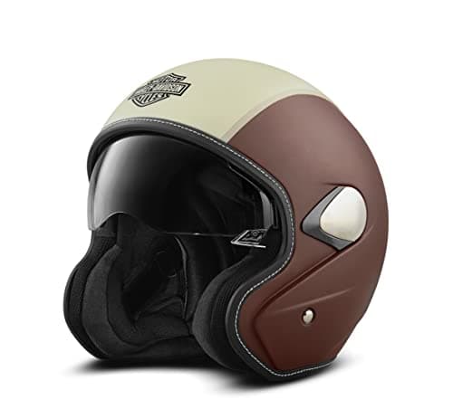 Harley-Davidson Mason's Yard Sun Shield S05 3/4 Helmet with Drop Down Sun Visor - 98177-18VX