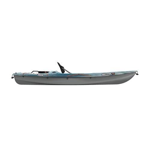 Pelican Sentinel 100X - Angler Sit on top Fishing Kayak - Lightweight - Ergolounge™ Seating System